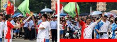 奧運(yùn)圣火抵達(dá)惠州，旭日集團(tuán)總經(jīng)理，常宏公司董事長楊勛擔(dān)任火炬手
